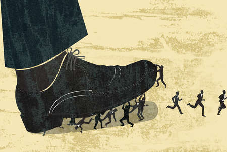 Stepping sales on toes